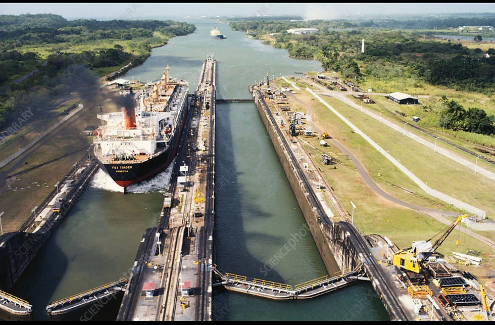 قناة بنما ساعة واحدة بين محيطين