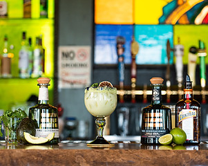 Photo of the Avocado Margarita, created by Mindful Hospitality Group for Emiliano's 