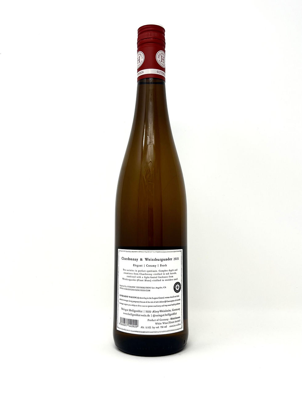 Thumbnail: WEINGUT HEILIGENBLUT Chardonnay & Weissburgunder 2021, Germany (White)