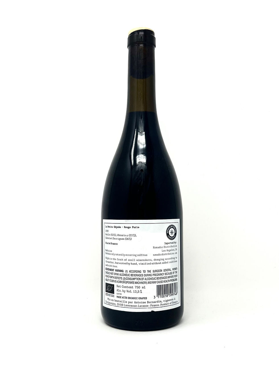 Thumbnail: PETITE ODYSSEE Rouge Furie 2021, France (Red)