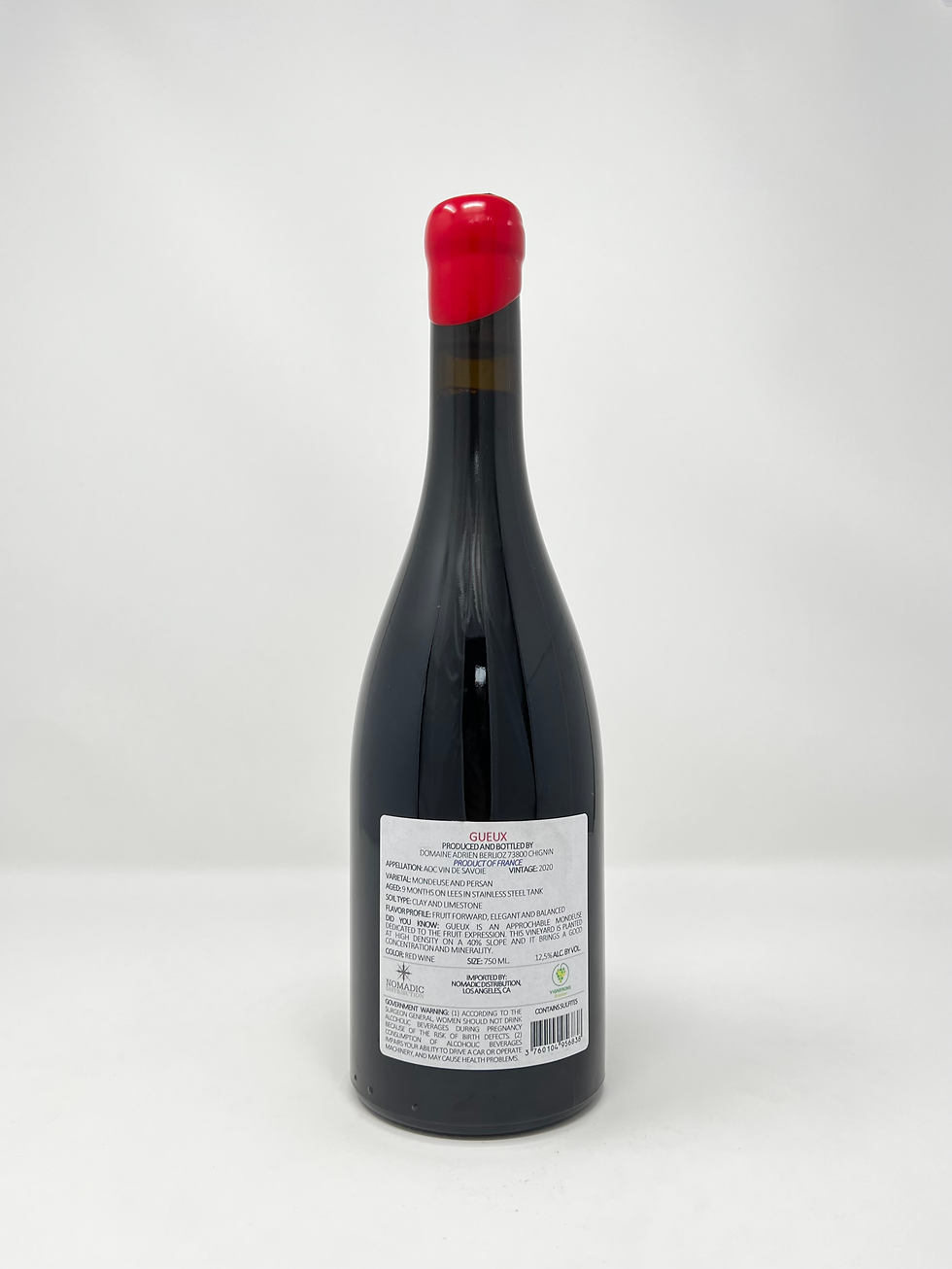 Thumbnail: DOMAINE DU CELLIER DES CRAY 'Cuvee des Gueux' 2020, France (red