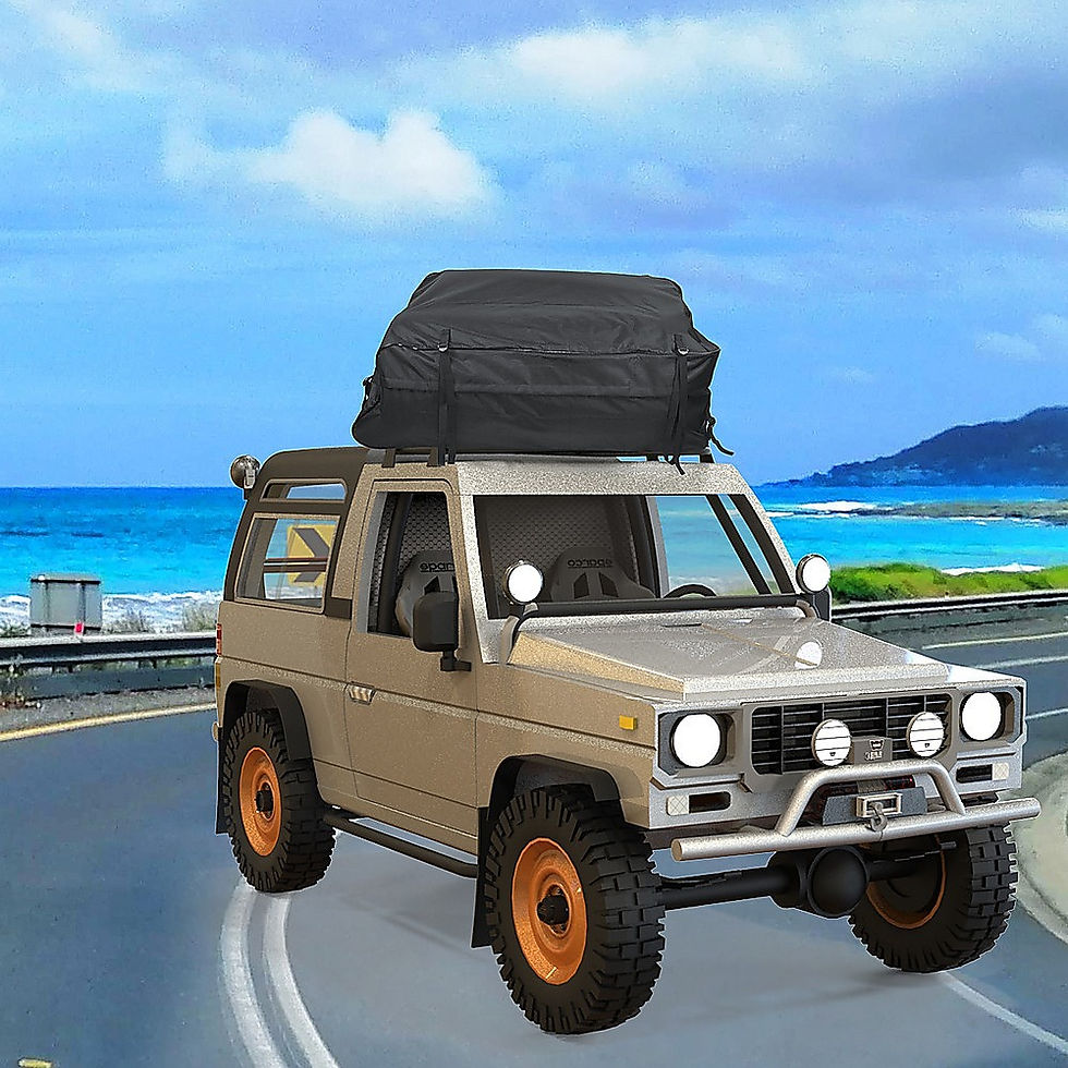 Thumbnail: 458 Litre Large Car Cargo Travel Carrier