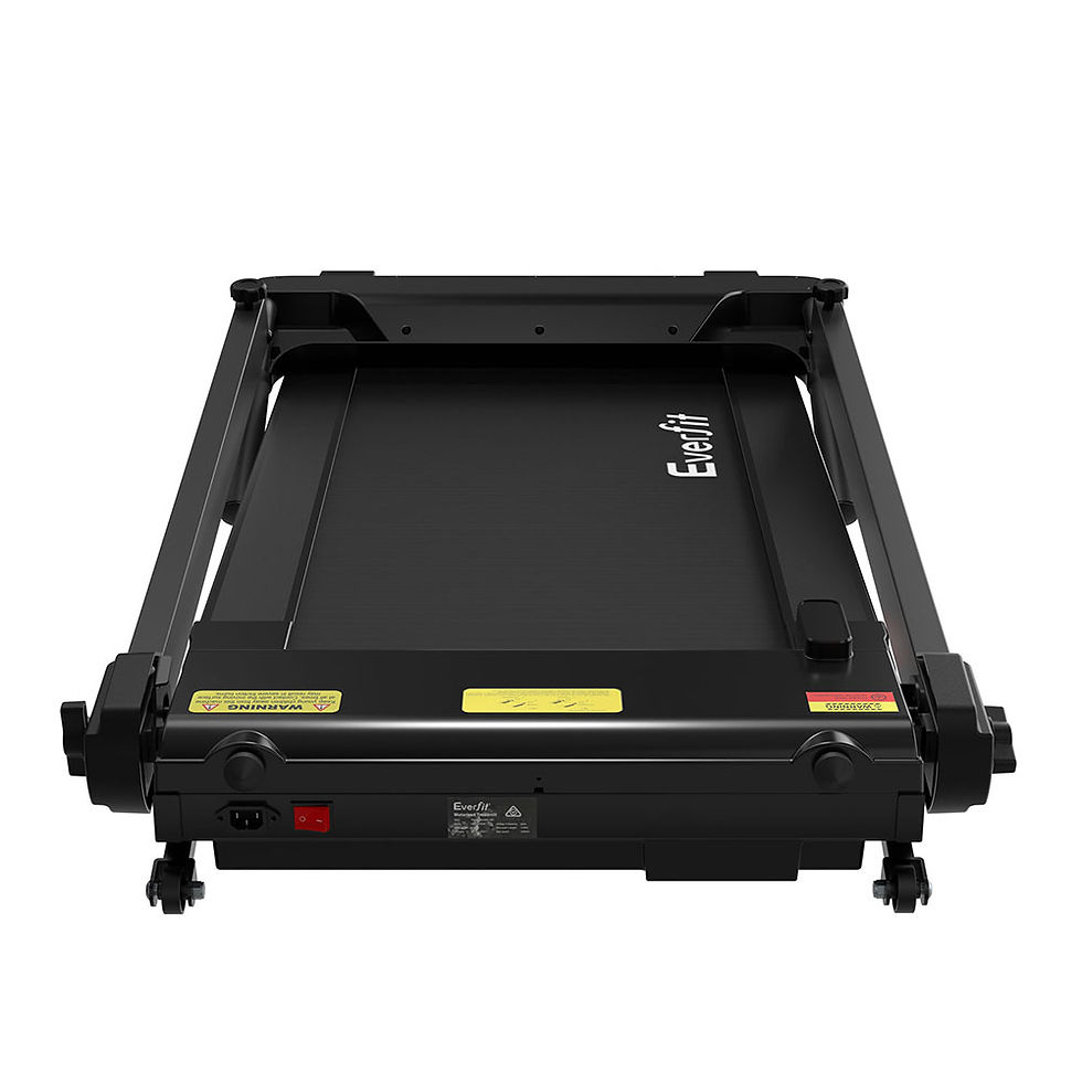 Thumbnail: Everfit Electric Treadmill Foldable 420mm Black