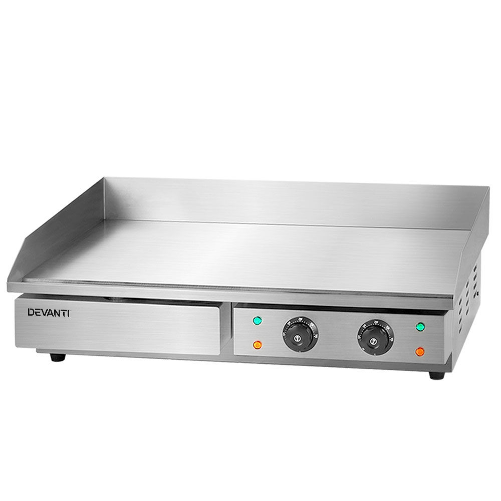 Devanti Electric Griddle 73cm Plate 4400W