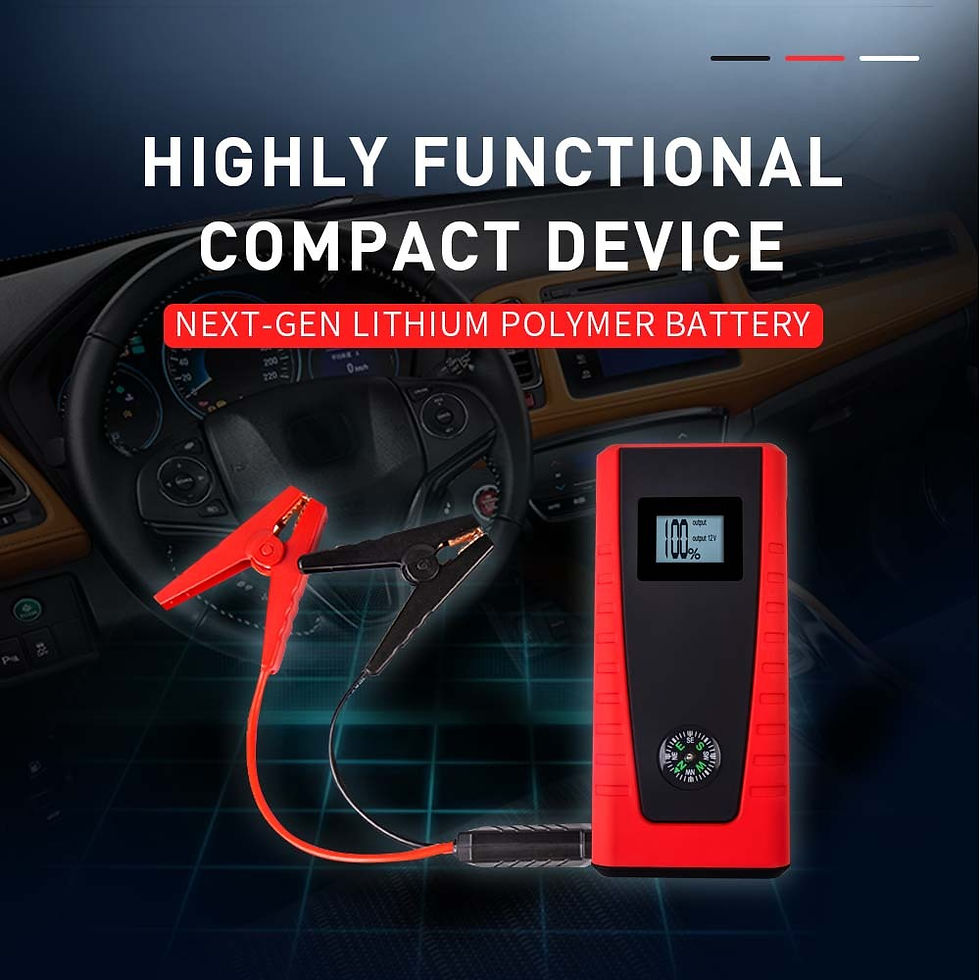 Thumbnail: E-POWER 25000mAh Jump Starter Portable 12V