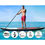 Thumbnail: Weisshorn Stand Up 11ft Inflatable Surfboard Paddleboard Kayak
