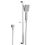 Thumbnail: Handheld Shower Head Set 3.1'' High Pressure Silver