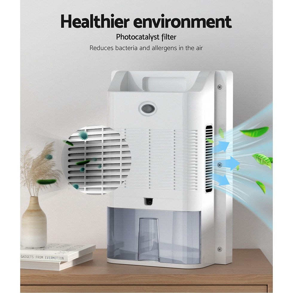 Thumbnail: Devanti 2L Dehumidifier Air Purifier White