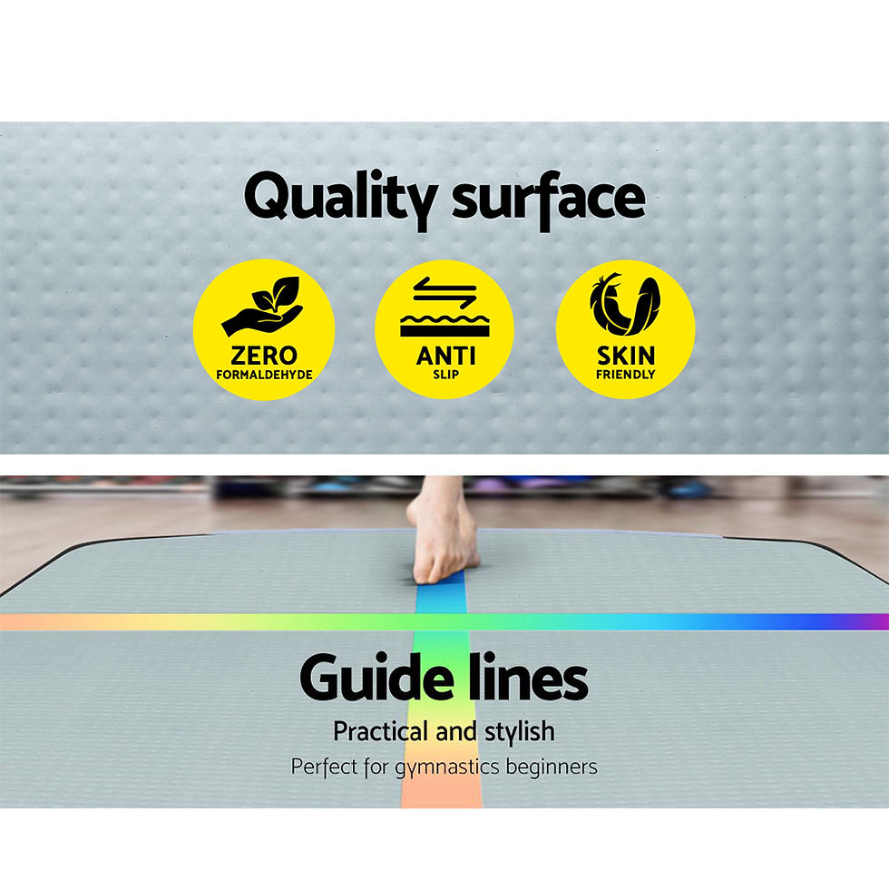 Thumbnail: Everfit 3X1M Inflatable  Air Track Mat