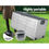 Thumbnail: Gardeon Outdoor Storage Box 290L Lockable Grey