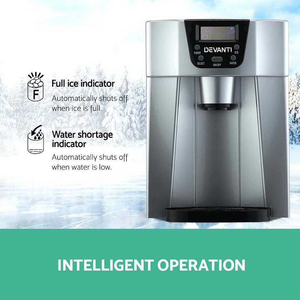 Thumbnail: Devanti 2L Ice Cuber Maker & Water Dispenser