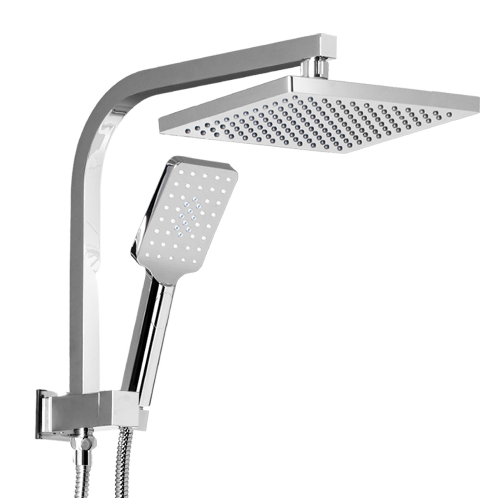 Cefito 8'' Rain Shower Head Set Handheld Square