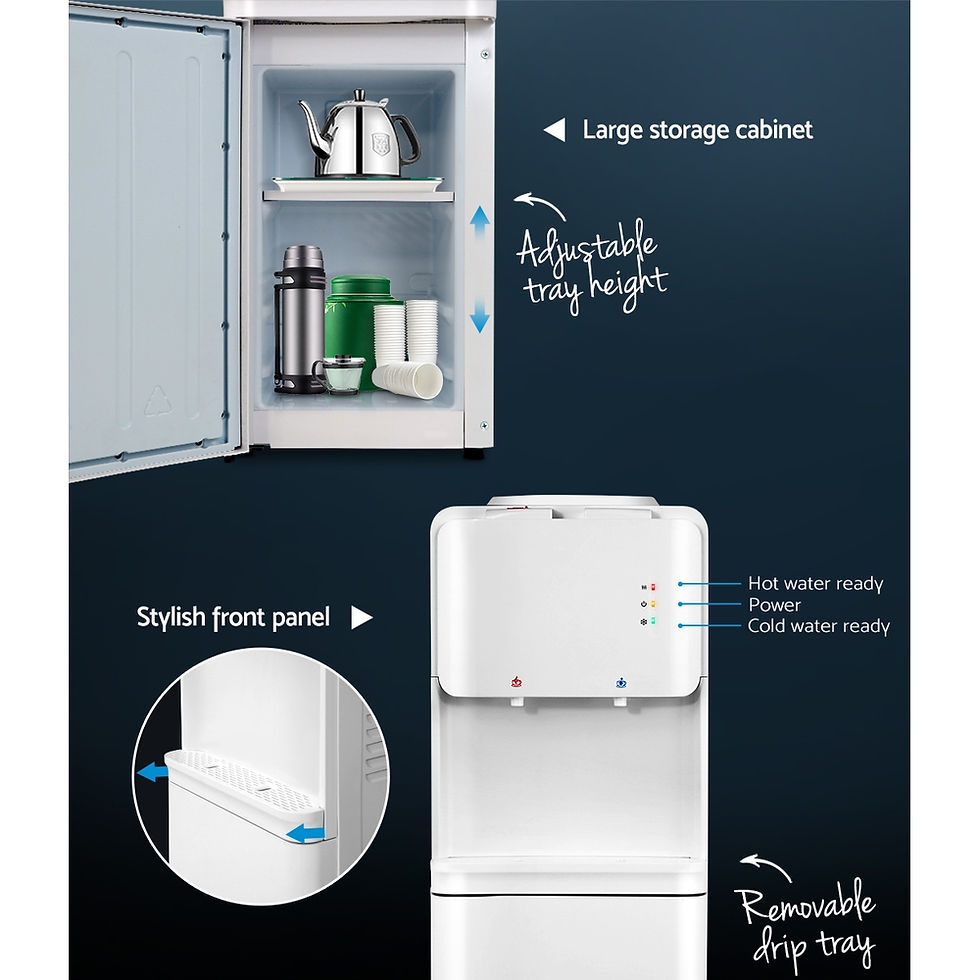 Thumbnail: Devanti Water Cooler Dispenser Stand White