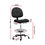 Thumbnail: Artiss Office Chair Drafting Stool Black