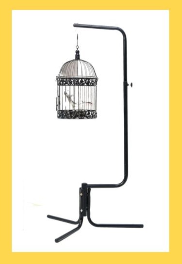 bird cage stand