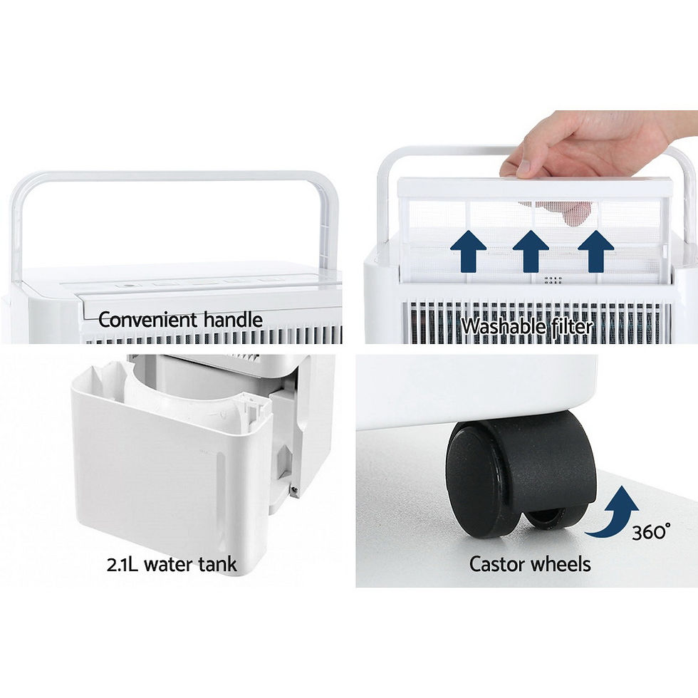 Thumbnail: Devanti 12L Portable Dehumidifier Moisture Absorber
