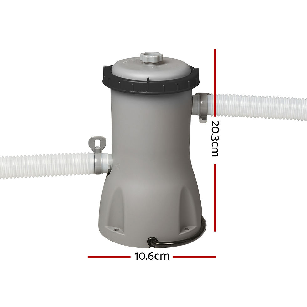 Thumbnail: Bestway Pool Pump Cartridge Filter 530GPH 2006L/H