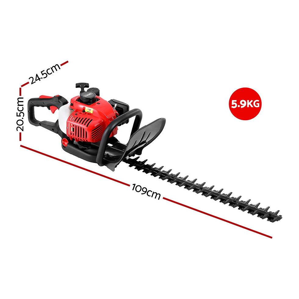 Thumbnail: Giantz 25.4CC Petrol Hedge Trimmer 24" Dual Blade