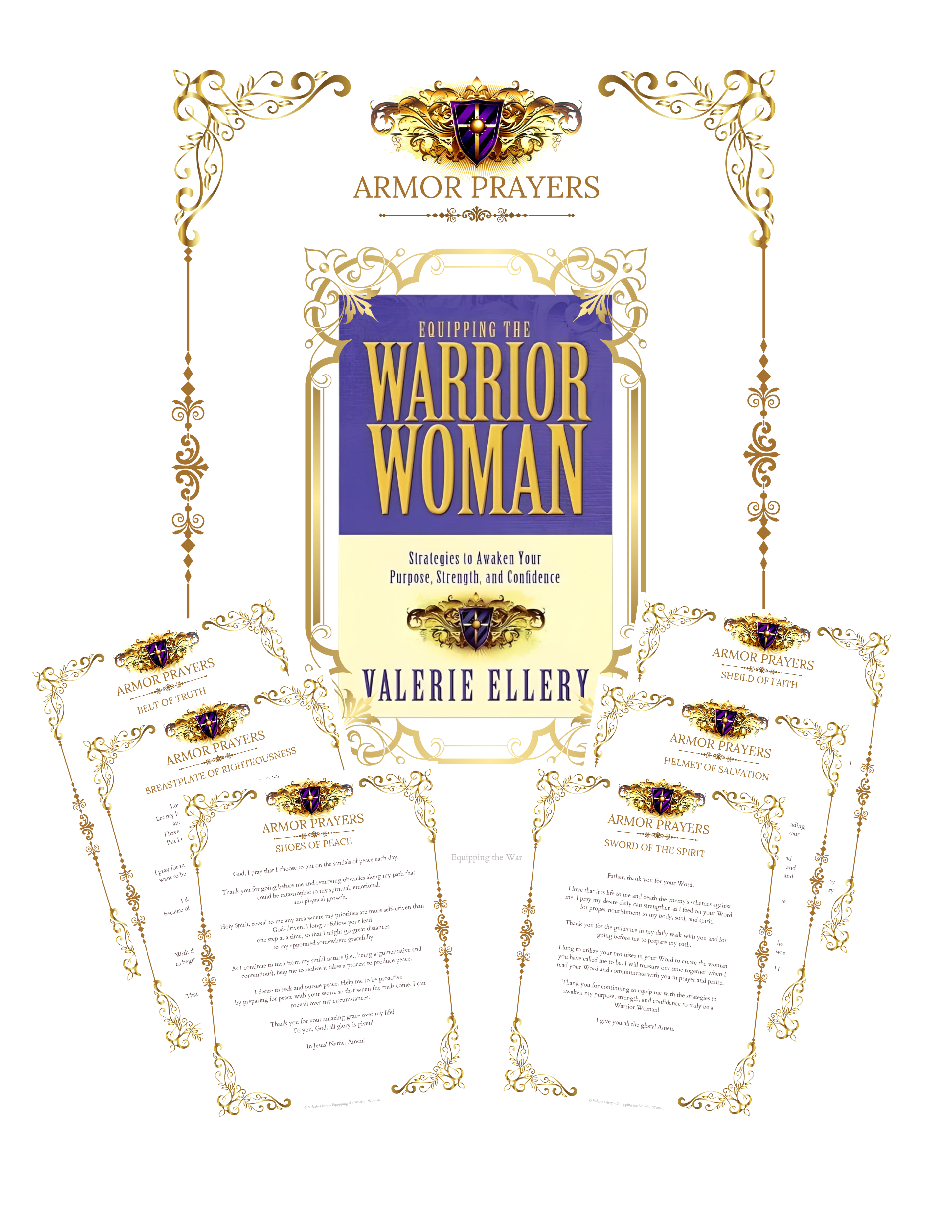 Warrior Woman Armour Prayers -Digital Bundle