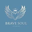 BRAVE SOUL LOGO -silver on dusty blue.png
