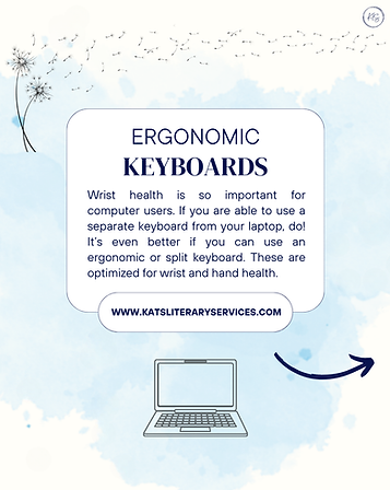 Text about Ergonomic Keyboards