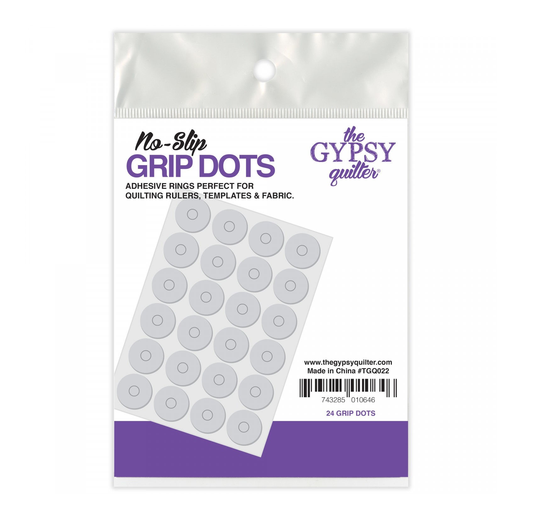 The Gypsy Quilter No Slip Grip Dots