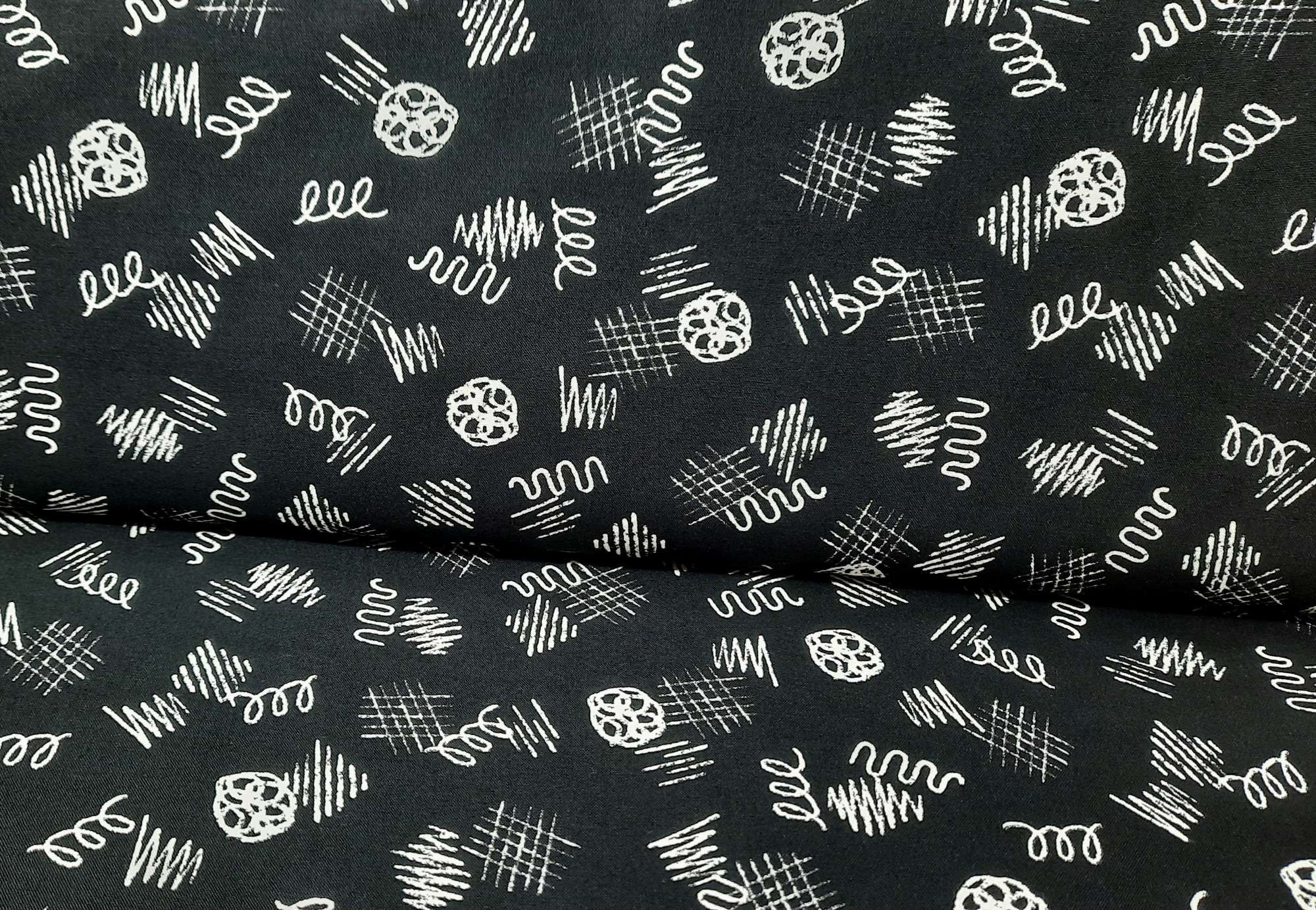 Achroma Rashida Coleman-Hale Scribble Black, 0,5m