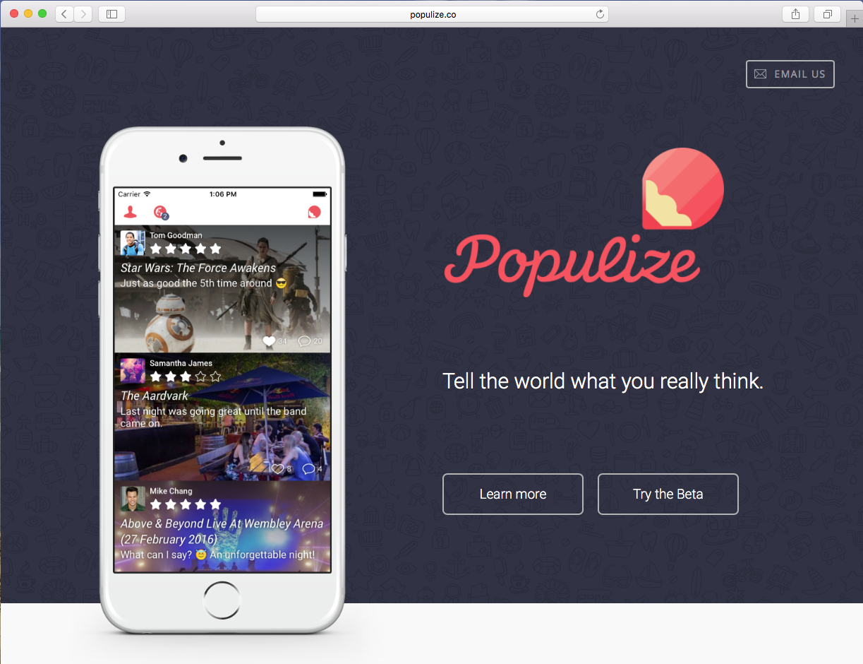 App Website