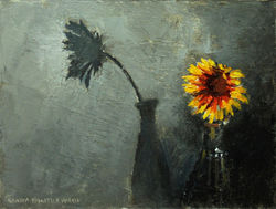 Shadow and Light 6 x 8 oil