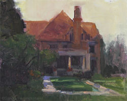 Grand Entry 8 x 10 oil