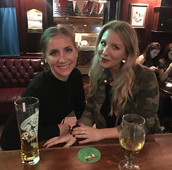 Beer at the Irish dancing show at O'Neal's Pub
