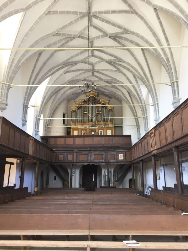 Saschiz/Keisd (RO): Kirchenburg: Orgelkonzert an der Prause-Orgel von 1786