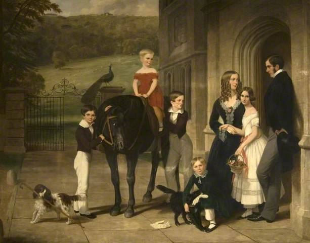 Nathaniel Bond 2nd of Creech Grange and Family