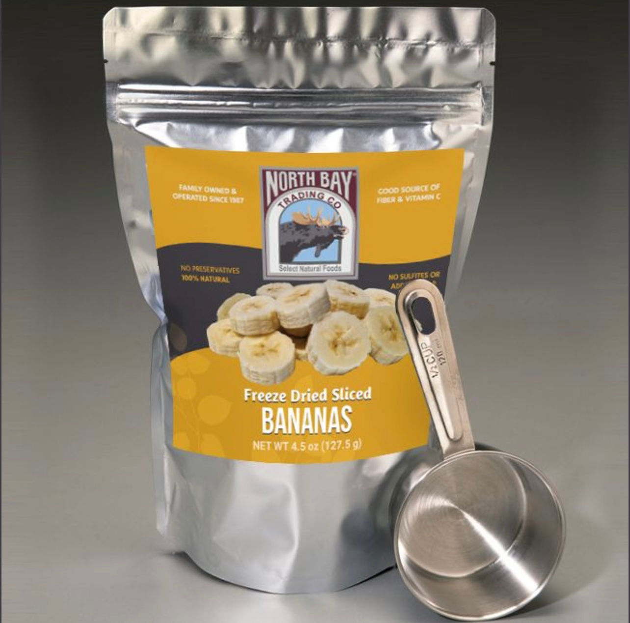 Freeze Dried Banana Slices & Chunks 1.2oz