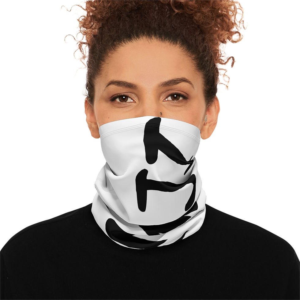Thumbnail: Winter Neck Gaiter With Drawstring
