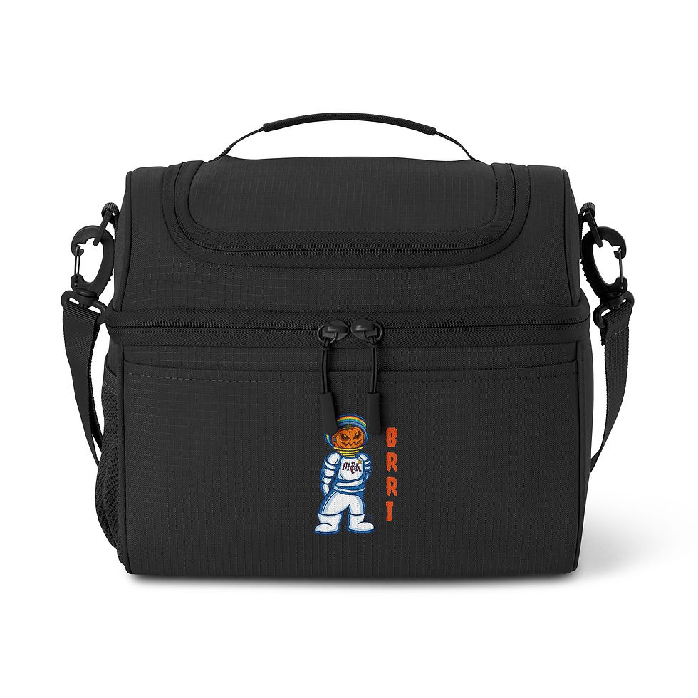 Thumbnail: Astronaut Bear Cooler Bag — Insulated Lunch Tote for Kids & Space Fans