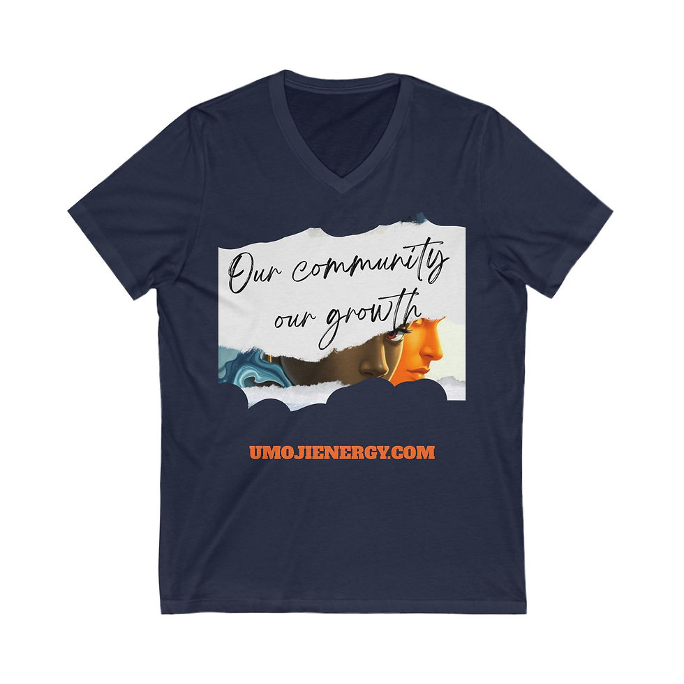 Thumbnail: Unisex Jersey Short Sleeve V-Neck Tee