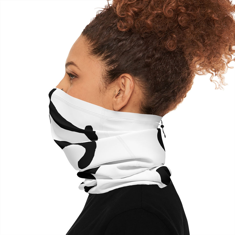 Thumbnail: Winter Neck Gaiter With Drawstring