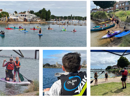 Pop Up Water Sports sessions for 9 - 25 year olds Summer 2025