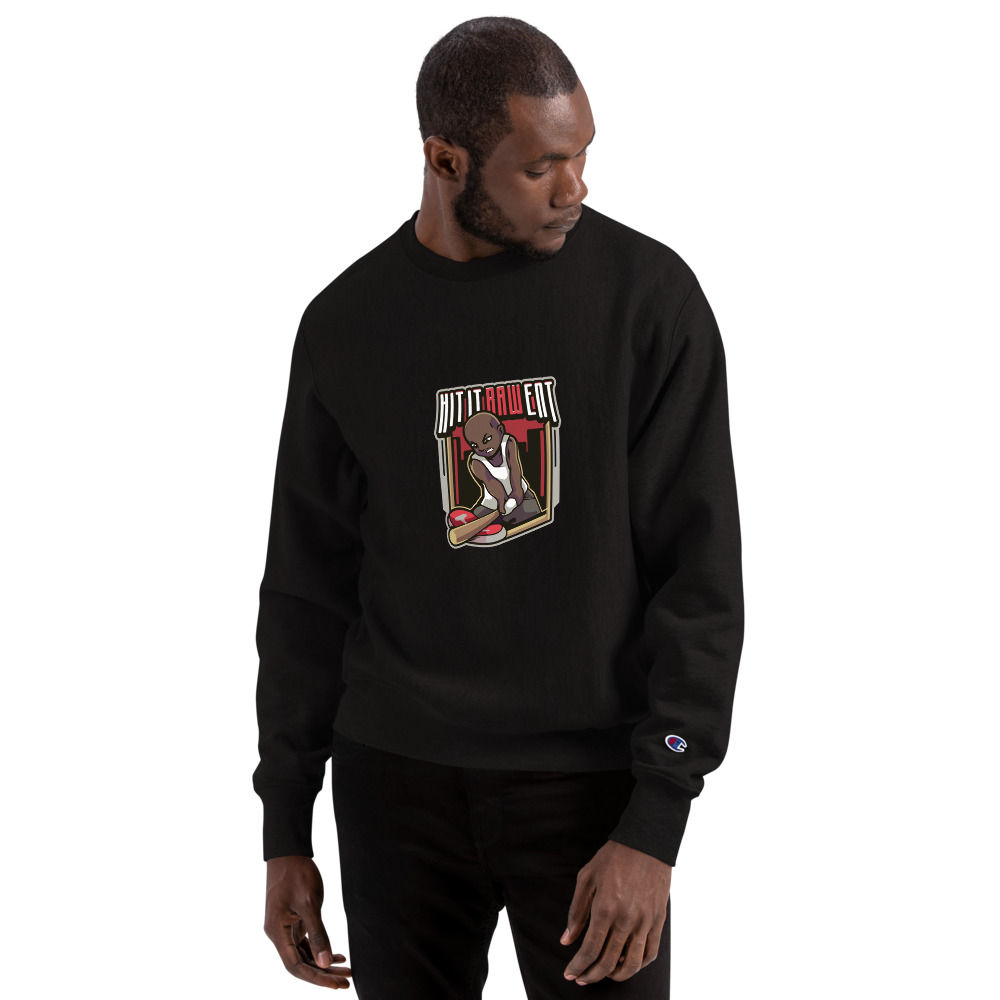 HIT IT RAW ENT Men's Champion Sweatshirt