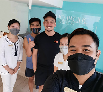 Team Javalava at Patio Pacific Boracay