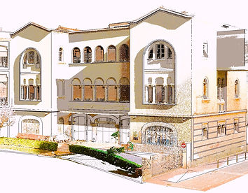 BIM LOD 300 modeling process from high resolution 3D laser scanning of complete buildings - Spain - Europe