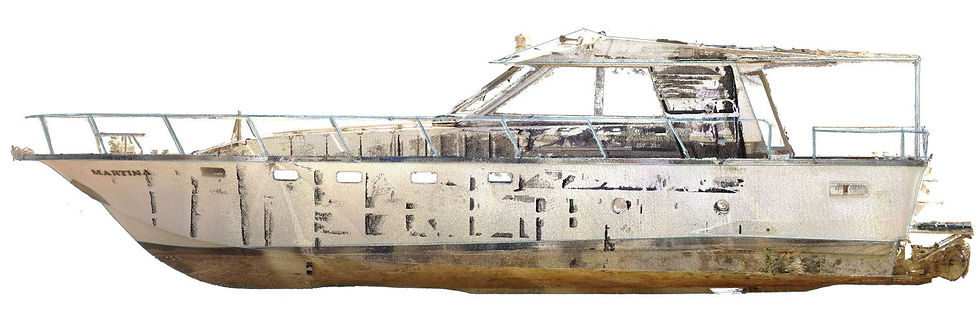 Laser scanning of yacht for retrofits and renovations (Spain, France, Italy, Malta, Gibraltar, Germany, Netherlands, Portugal, Morocco)
