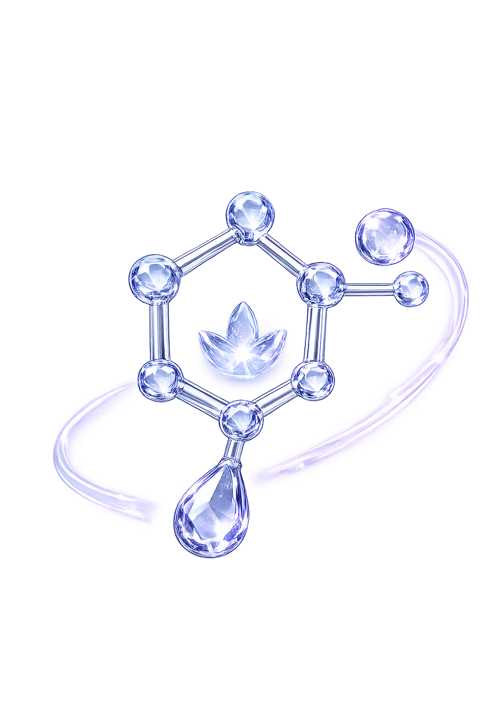Adenosine skincare ingredient illustration