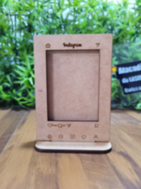 Porta Retrato em mdf para Fotos Polaroid Instax Mini
