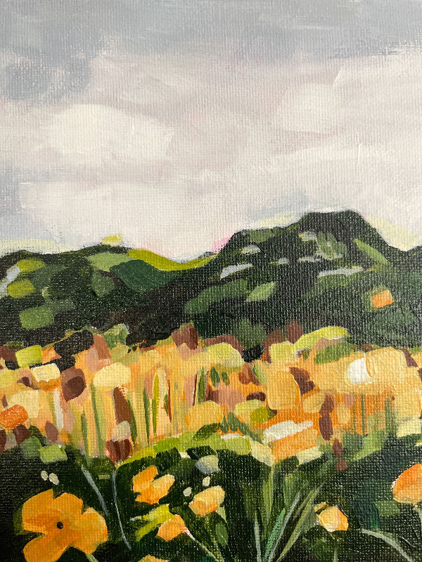 Thumbnail: In the Flower Field | 10x10"