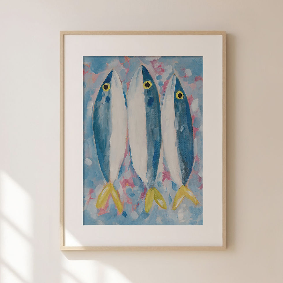 Thumbnail: Three Fish (Print)