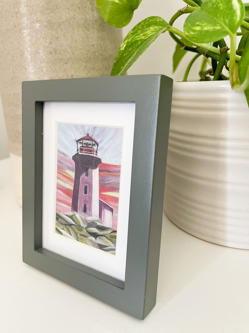 Thumbnail: Tiny Art (Framed Print)