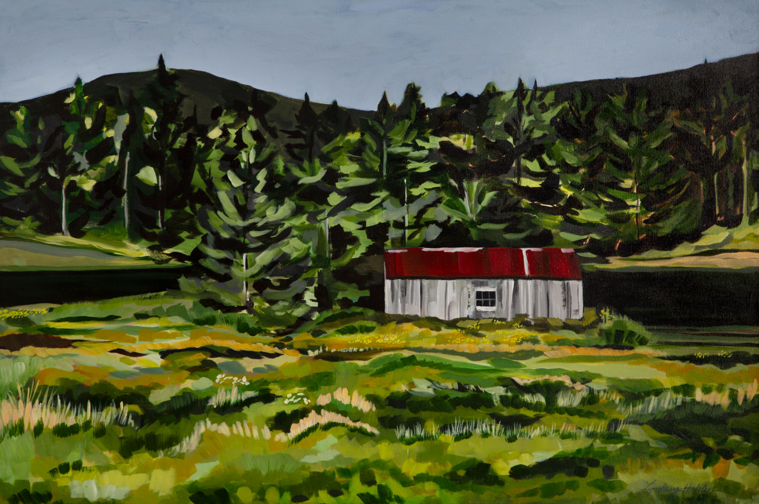 Red John's Shanty | 24x36"