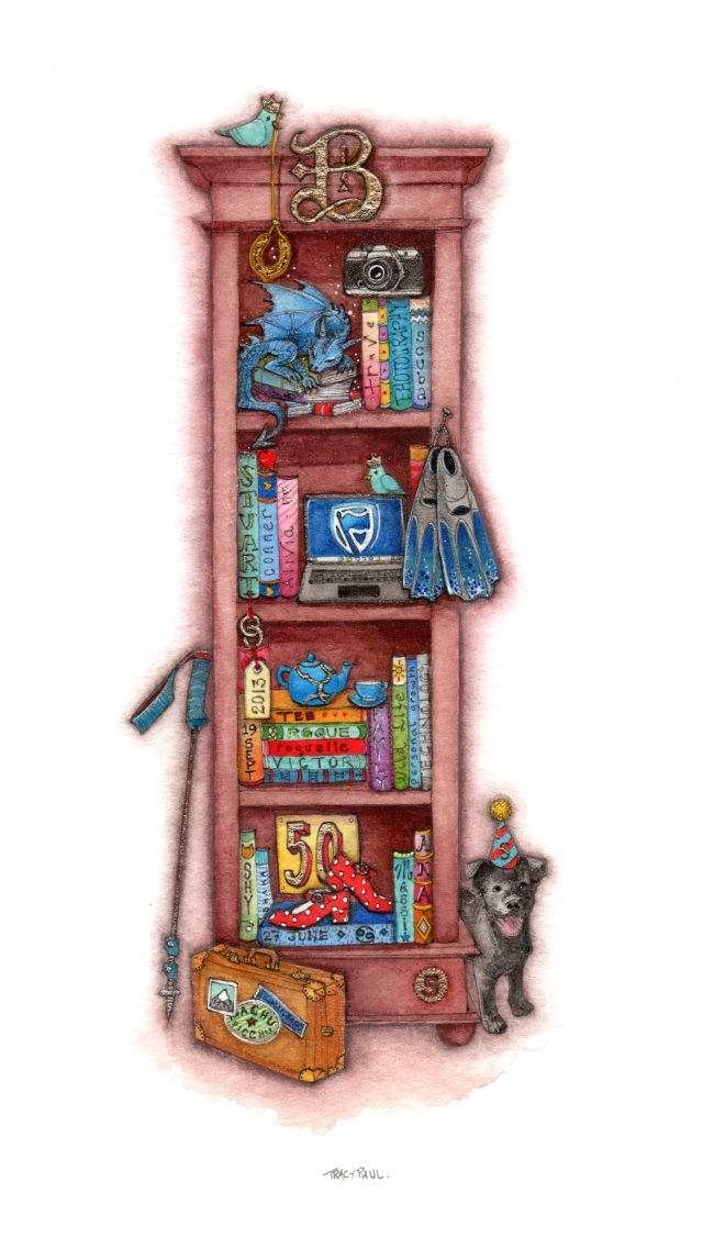 Bellinda's 50th Bookcase